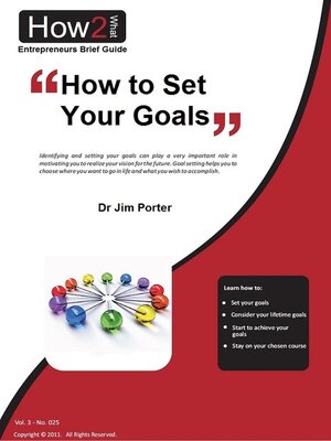 cover image of How to Set Your Goals